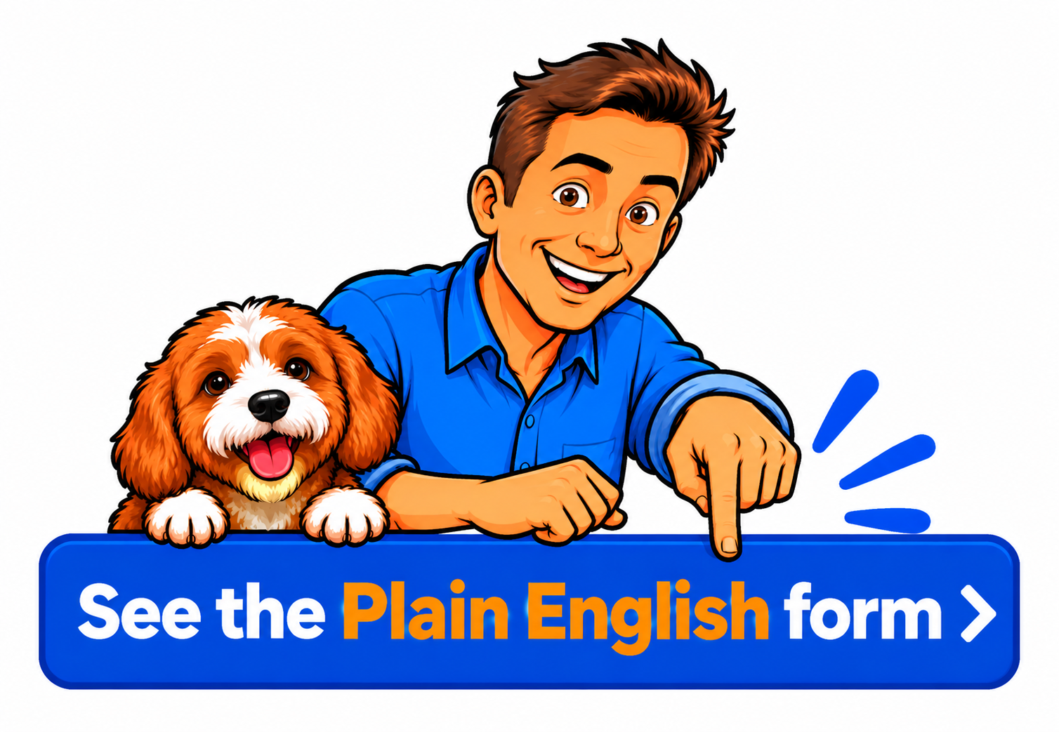 Plain English Button